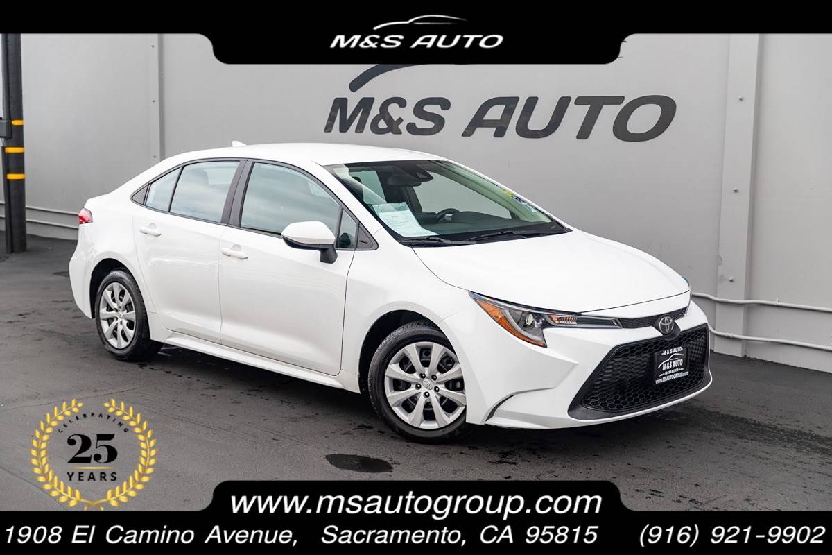 2022 Toyota Corolla LE — Sedan — 67,737 mi — Sacramento, CA