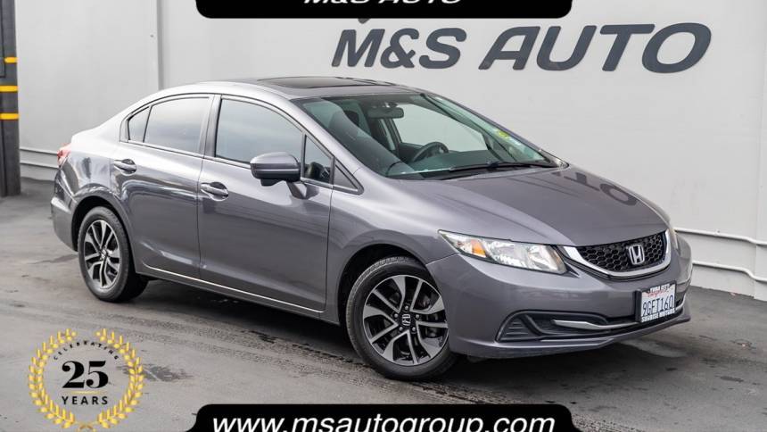 2015 Honda Civic EX — Sedan — 80,235 mi — Sacramento, CA