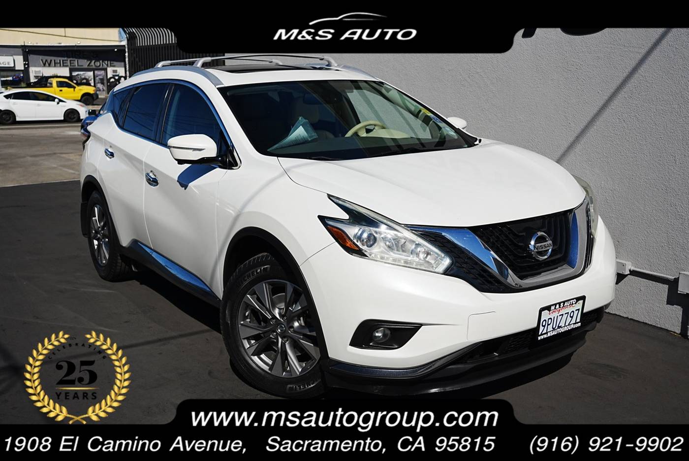 2015 Nissan Murano SL — SUV — 120,143 mi — Sacramento, CA