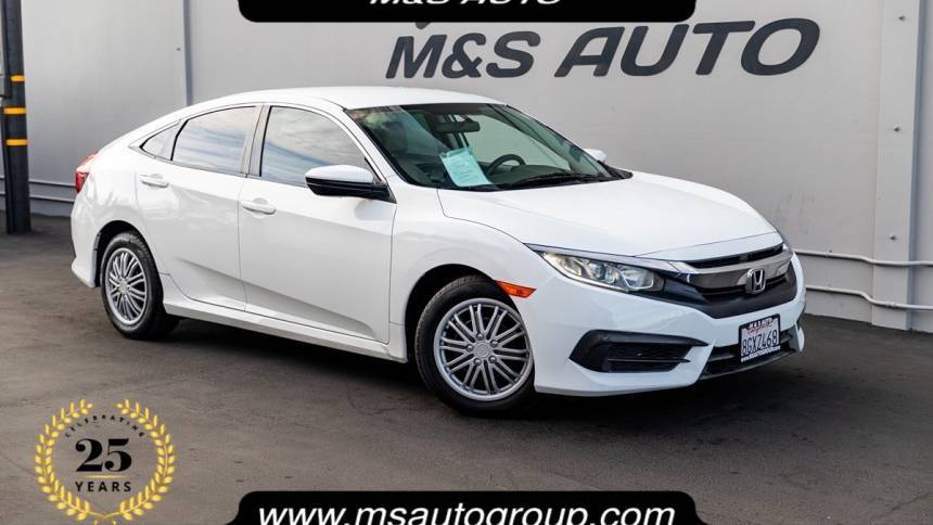2016 Honda Civic LX — Sedan — 132,260 mi — Sacramento, CA