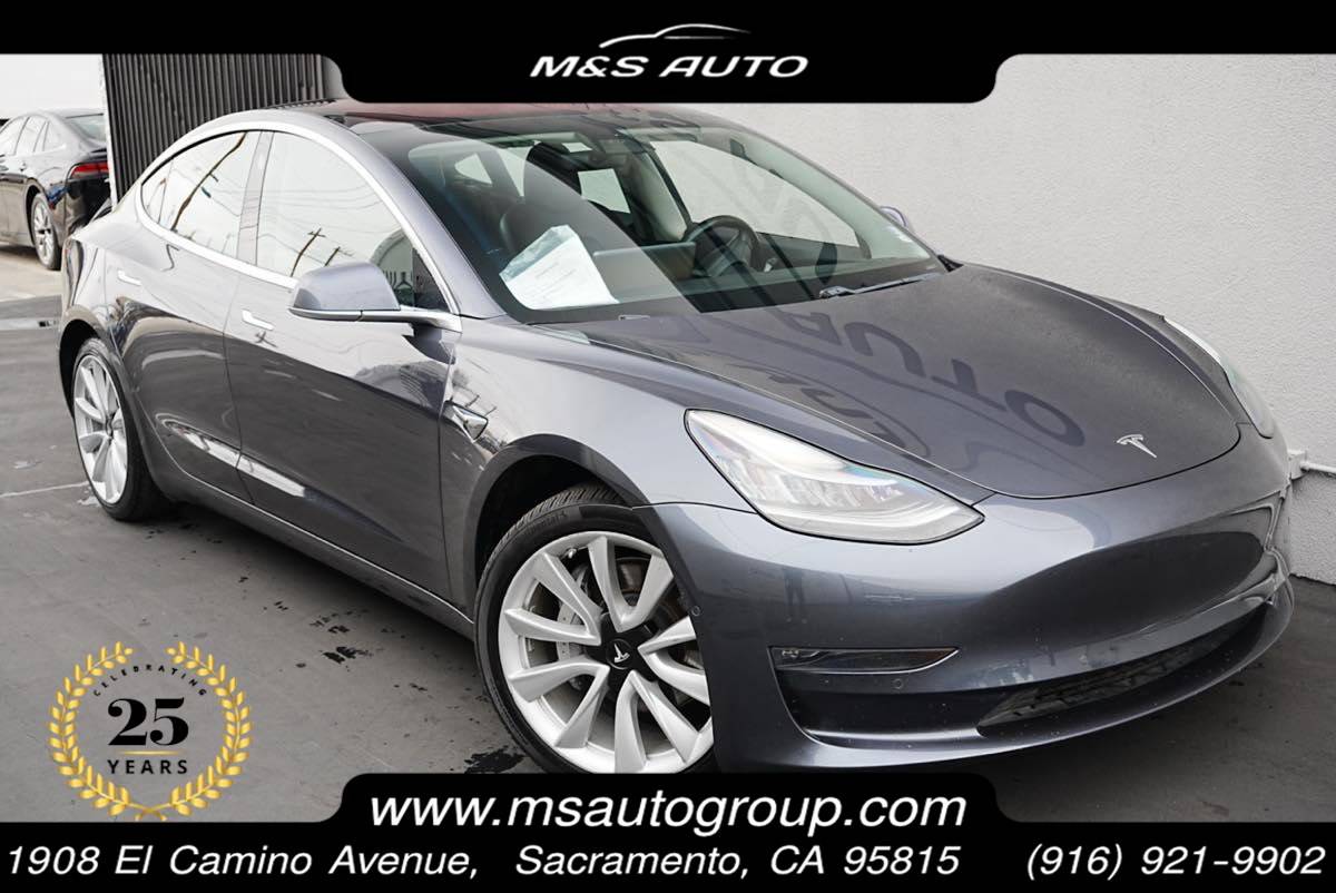 2018 Tesla Model 3 Long Range — Sedan — 61,349 mi — Sacramento, CA