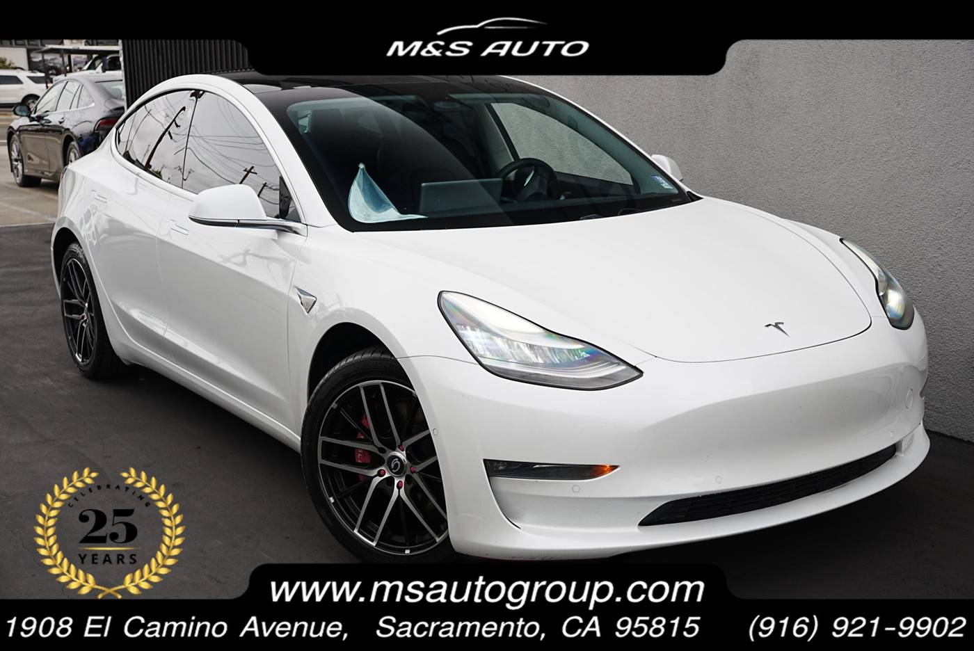 2019 Tesla Model 3 Standard Range Plus — Sedan — 79,334 mi — Sacramento, CA