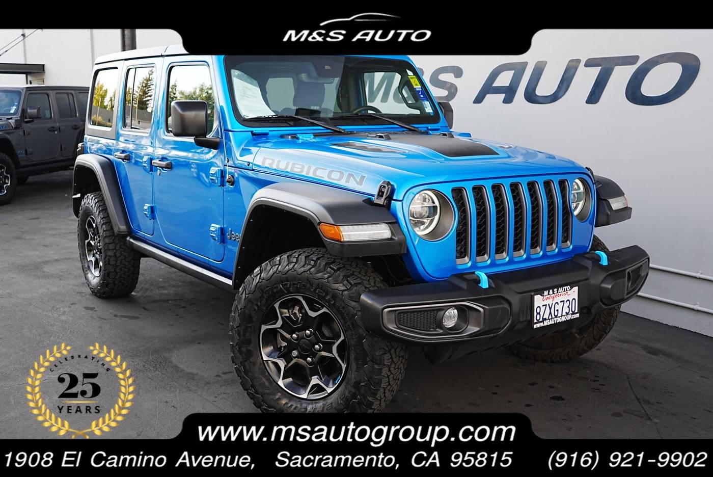 2022 Jeep Wrangler Rubicon 4xe — SUV — 23,416 mi — Sacramento, CA