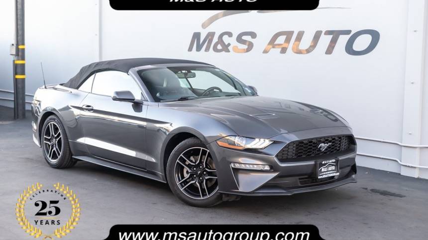 2019 Ford Mustang EcoBoost Premium — Convertible — 61,830 mi — Sacramento, CA