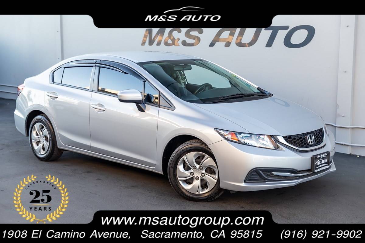 2015 Honda Civic LX — Sedan — 45,810 mi — Sacramento, CA