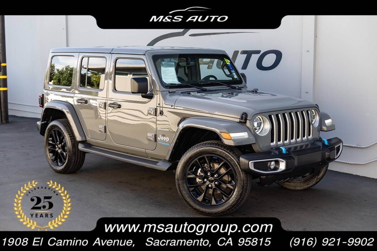 2022 Jeep Wrangler Sahara 4xe — SUV — 62,267 mi — Sacramento, CA