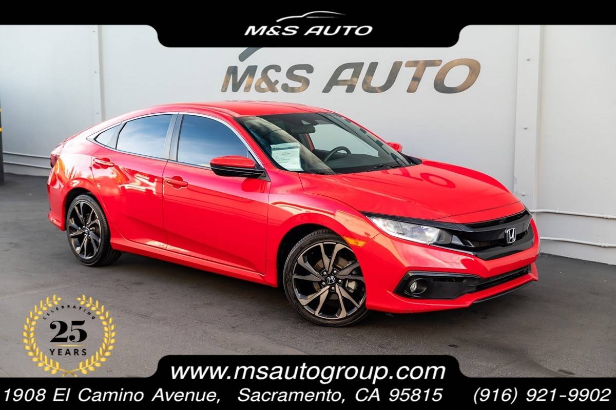 2020 Honda Civic Sport — Sedan — 80,107 mi — Sacramento, CA