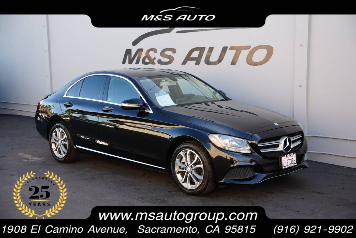 2015 Mercedes-Benz C-Class C 300 — Sedan — 48,016 mi — Sacramento, CA