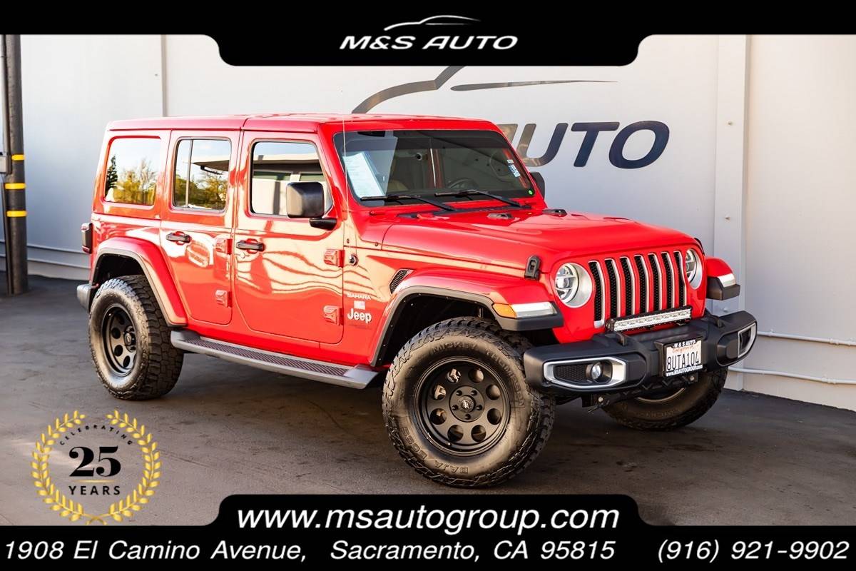 2018 Jeep Wrangler Sahara — SUV — 90,953 mi — Sacramento, CA