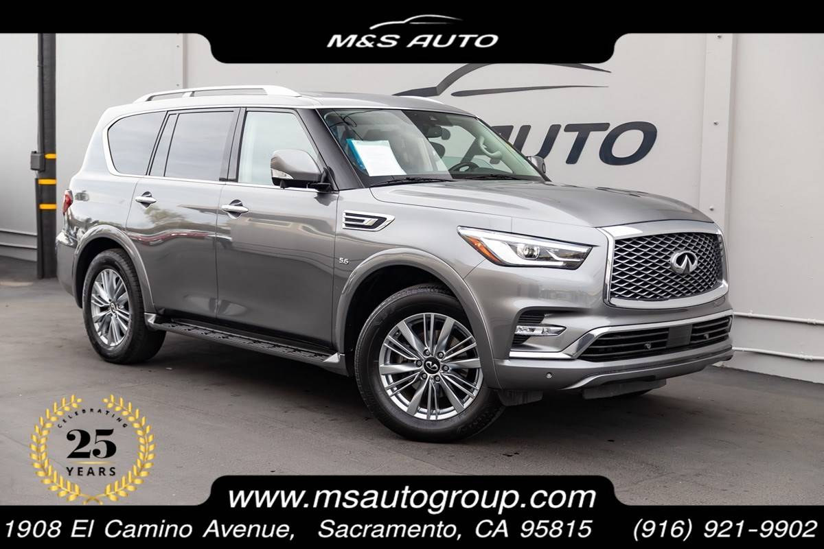 2019 INFINITI QX80 LUXE — SUV — 94,246 mi — Sacramento, CA