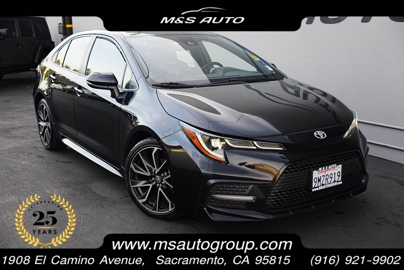 2020 Toyota Corolla SE — Sedan — 88,967 mi — Sacramento, CA