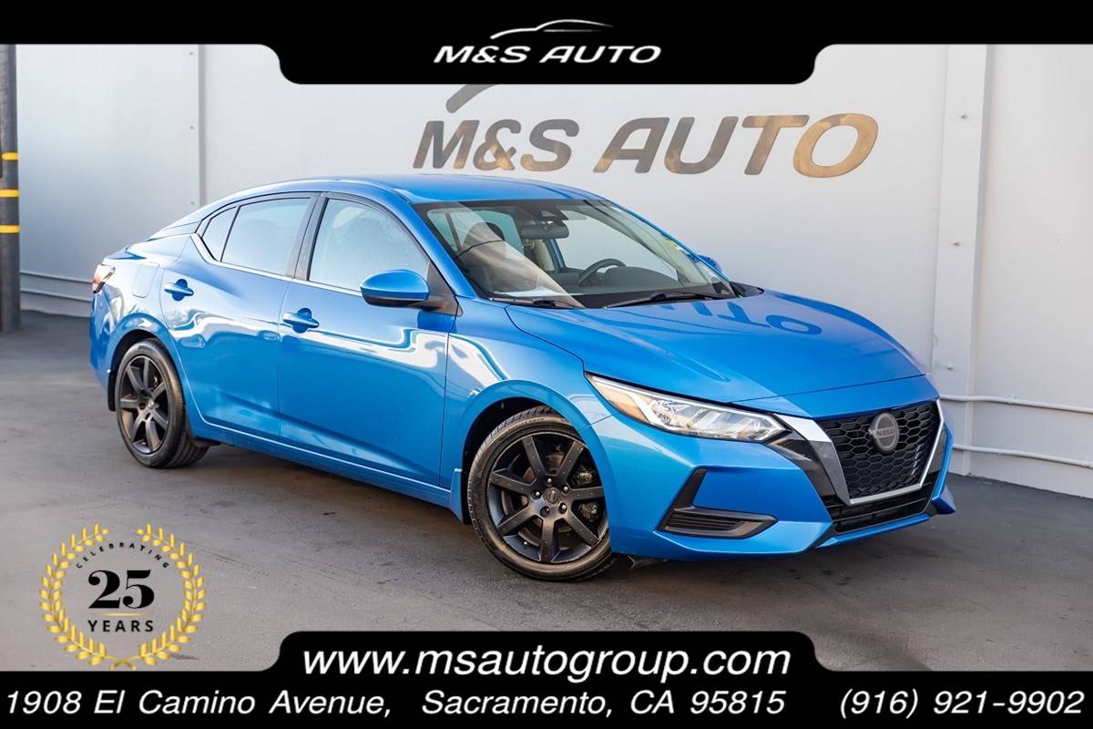 2021 Nissan Sentra SV — Sedan — 74,641 mi — Sacramento, CA