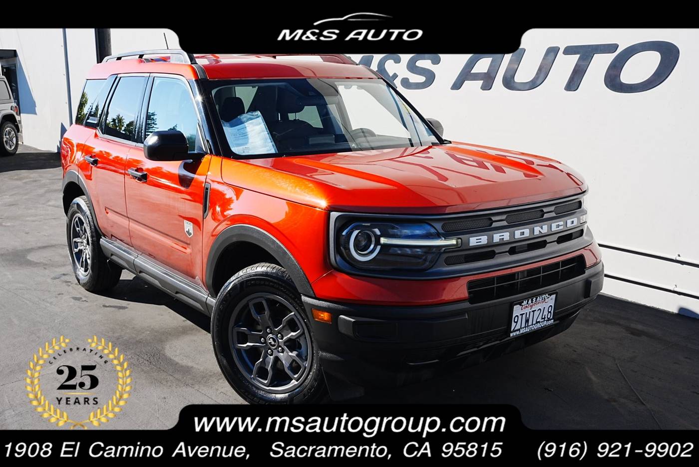 2024 Ford Bronco Sport Big Bend — SUV — 32,052 mi — Sacramento, CA