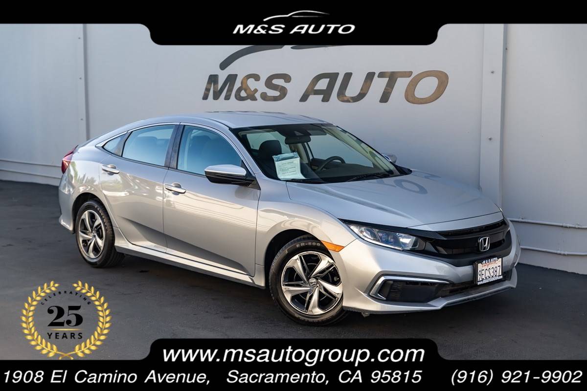 2019 Honda Civic LX — Sedan — 70,187 mi — Sacramento, CA
