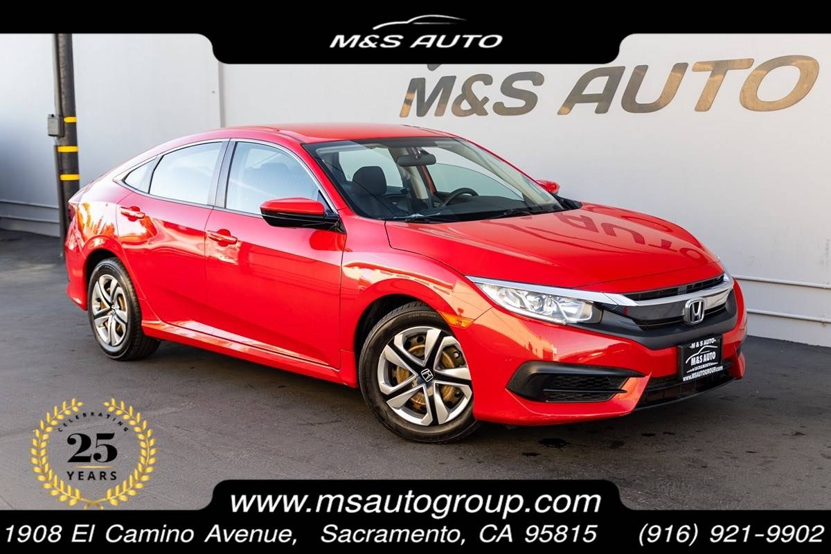 2018 Honda Civic LX — Sedan — 52,871 mi — Sacramento, CA