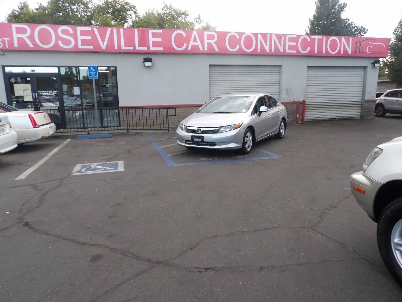 2012 Honda Civic LX — Sedan — 75,225 mi — Roseville, CA