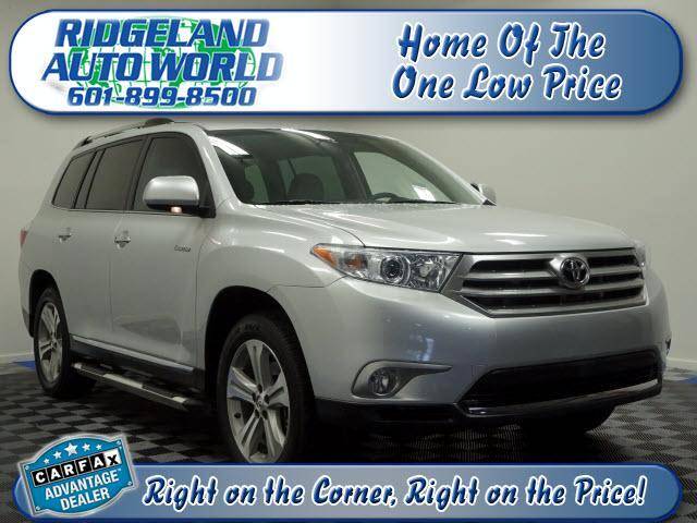 2013 Toyota Highlander Limited — SUV — 118,627 mi — Ridgeland, MS
