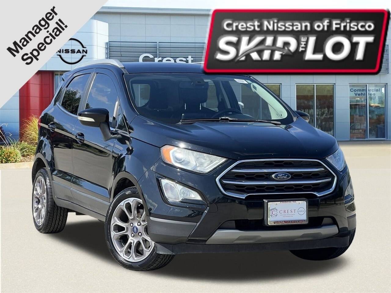 2020 Ford EcoSport Titanium — SUV — 86,892 mi — Frisco, TX