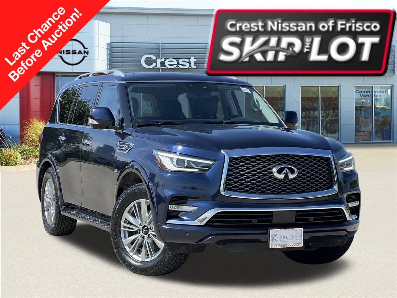 2019 INFINITI QX80 LUXE — SUV — 99,824 mi — Frisco, TX