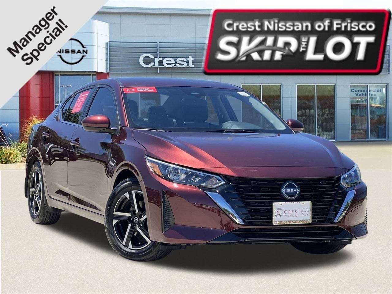 2025 Nissan Sentra SV — Sedan — 1,221 mi — Frisco, TX