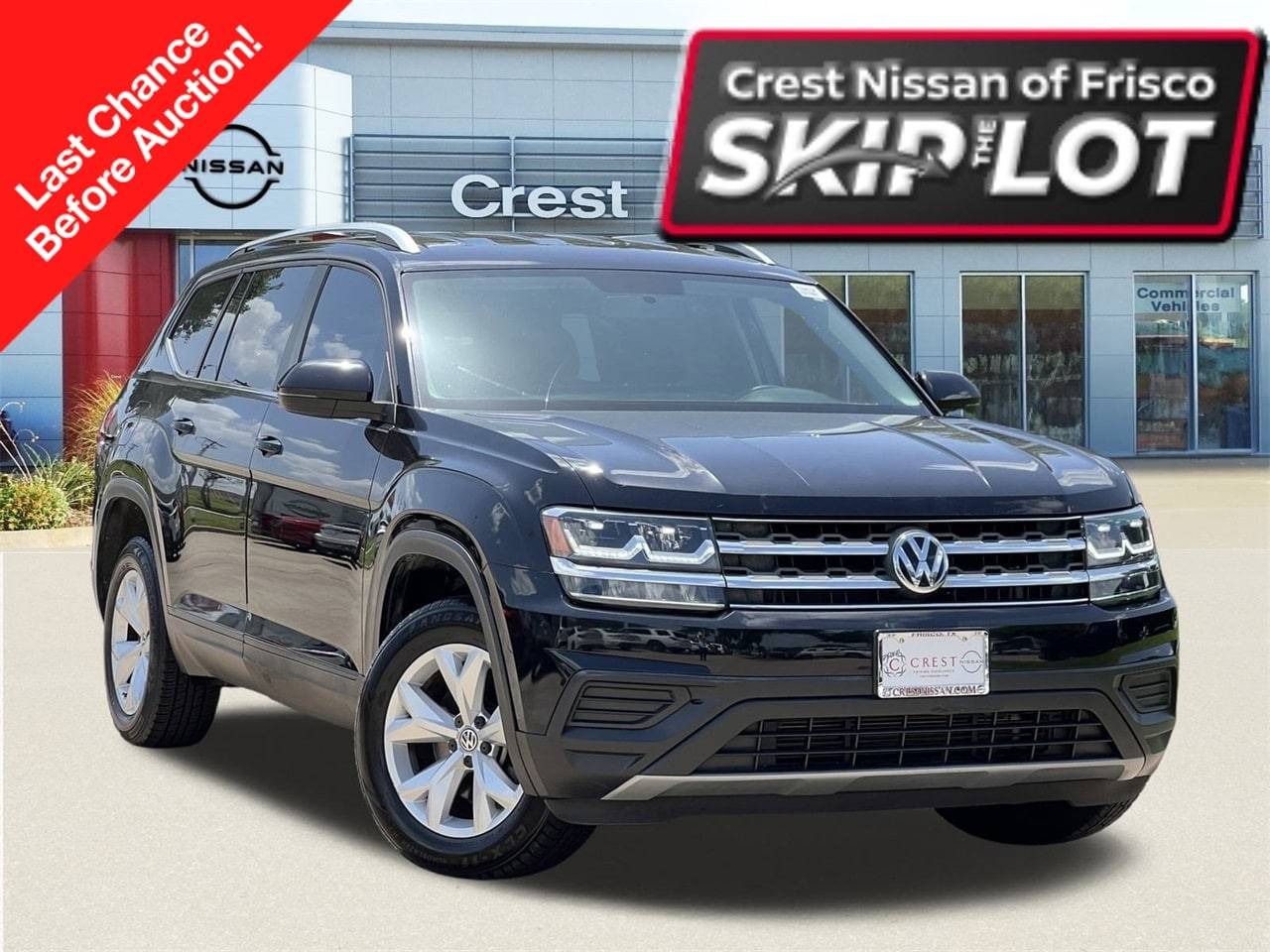 2018 Volkswagen Atlas S — SUV — 109,499 mi — Frisco, TX