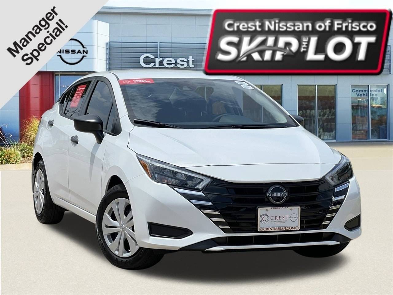 2025 Nissan Versa S — Sedan — 1,624 mi — Frisco, TX