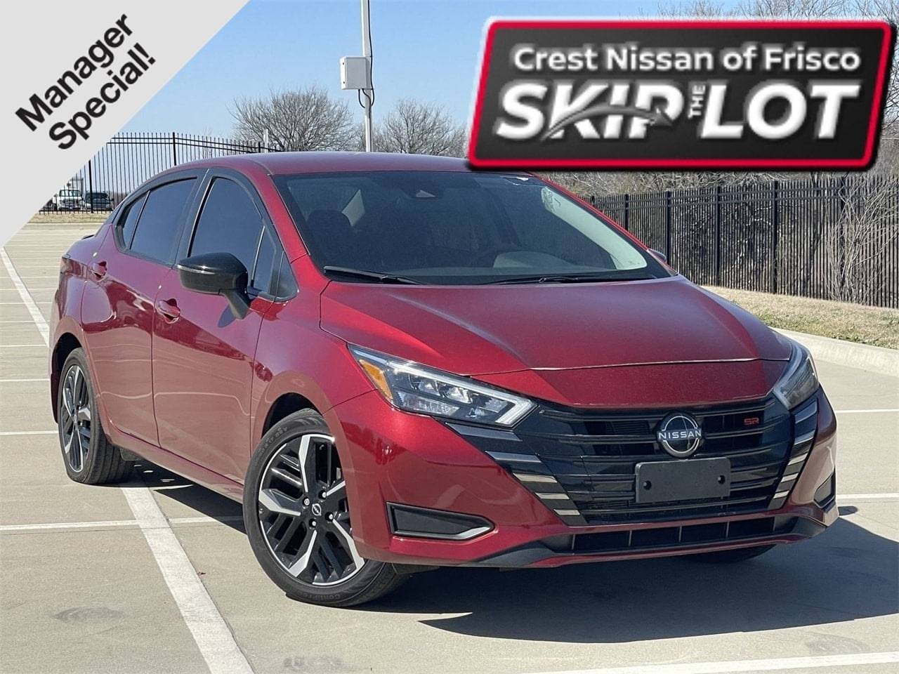 2024 Nissan Versa SR — Sedan — 21,768 mi — Frisco, TX