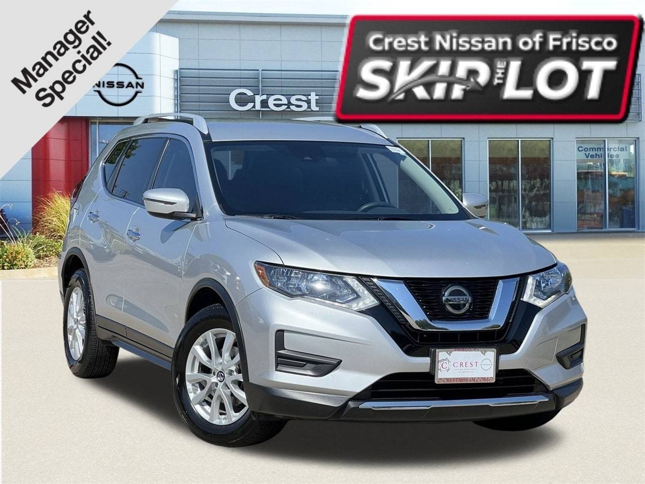 2019 Nissan Rogue S — SUV — 80,503 mi — Frisco, TX