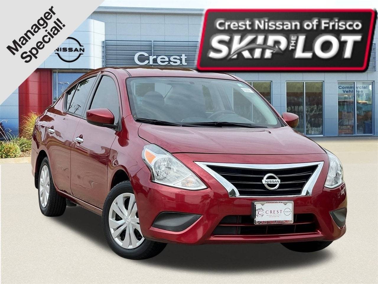 2019 Nissan Versa SV — Sedan — 80,351 mi — Frisco, TX