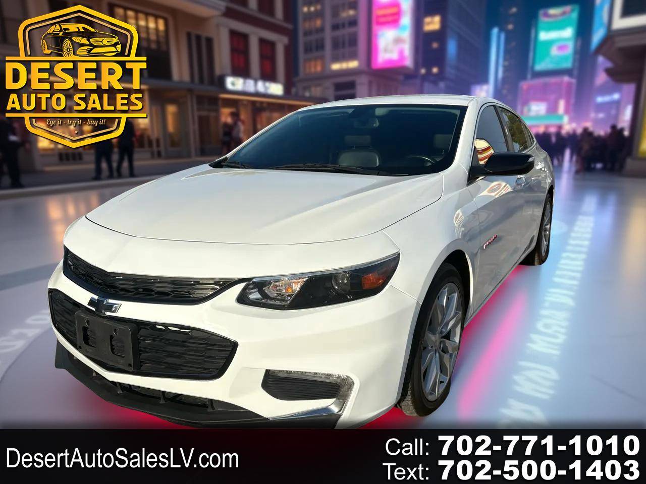2018 Chevrolet Malibu LT — Sedan — 84,862 mi — Las Vegas, NV