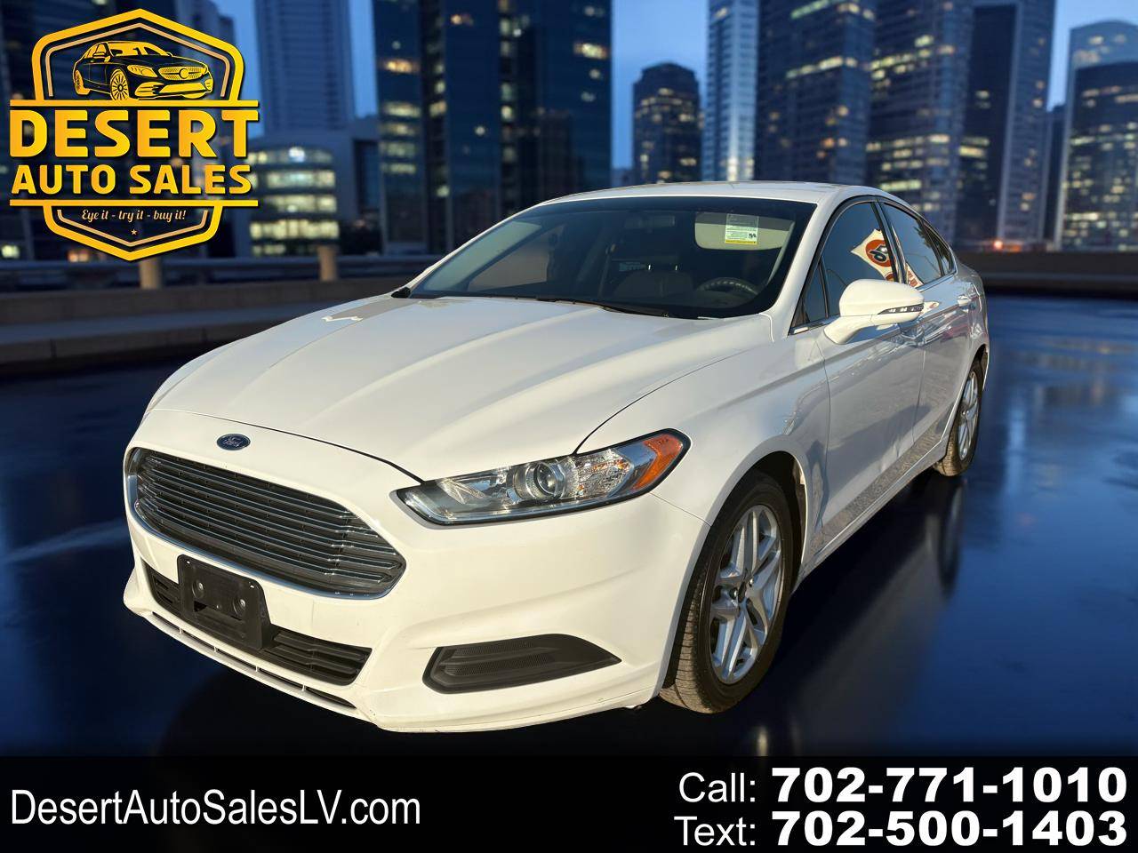 2016 Ford Fusion SE — Sedan — 80,443 mi — Las Vegas, NV