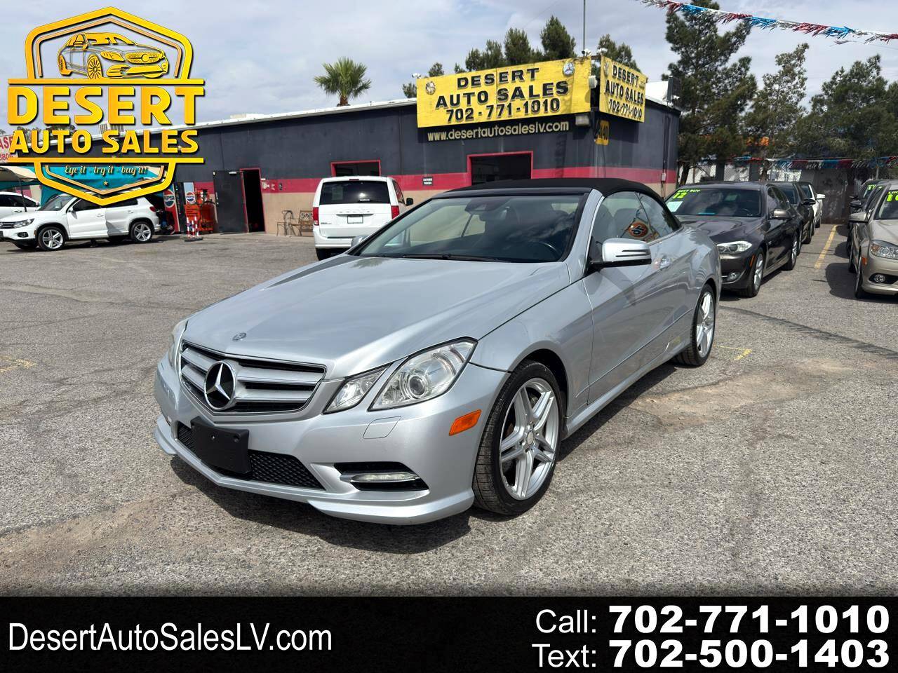 2013 Mercedes-Benz E-Class E 550 — Convertible — 108,858 mi — Las Vegas, NV