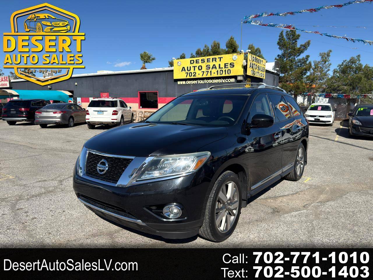 2015 Nissan Pathfinder Platinum — SUV — 123,621 mi — Las Vegas, NV