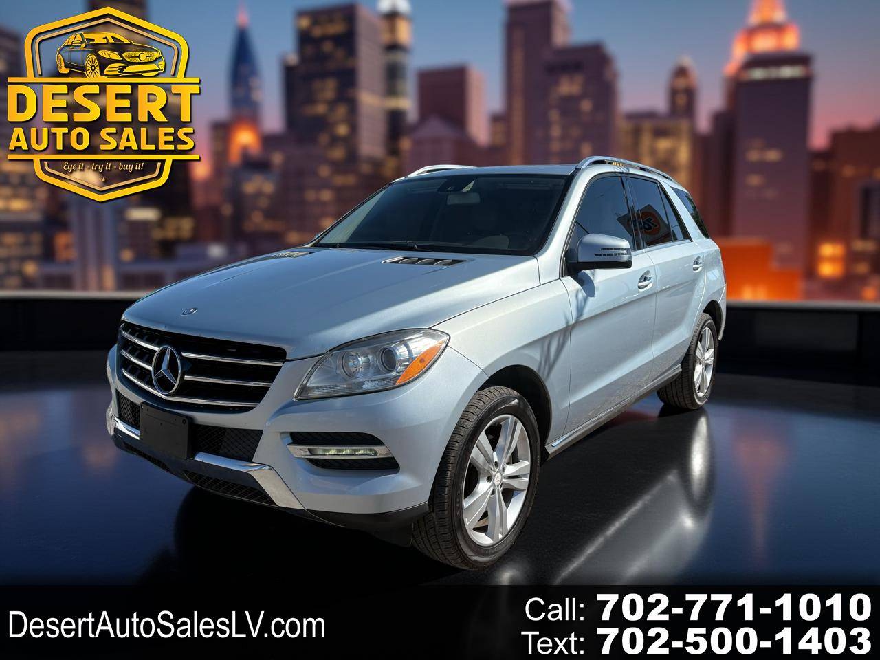2014 Mercedes-Benz M-Class ML 350 — SUV — 123,438 mi — Las Vegas, NV