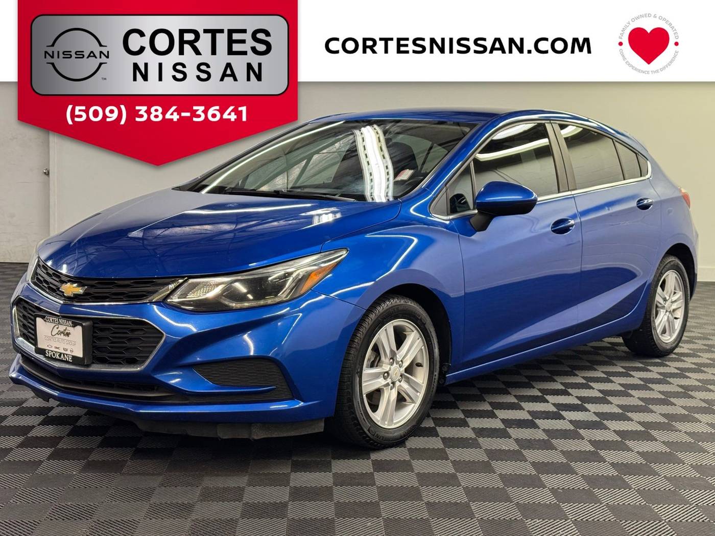 2018 Chevrolet Cruze LT — Hatchback — 94,969 mi — Spokane Valley, WA