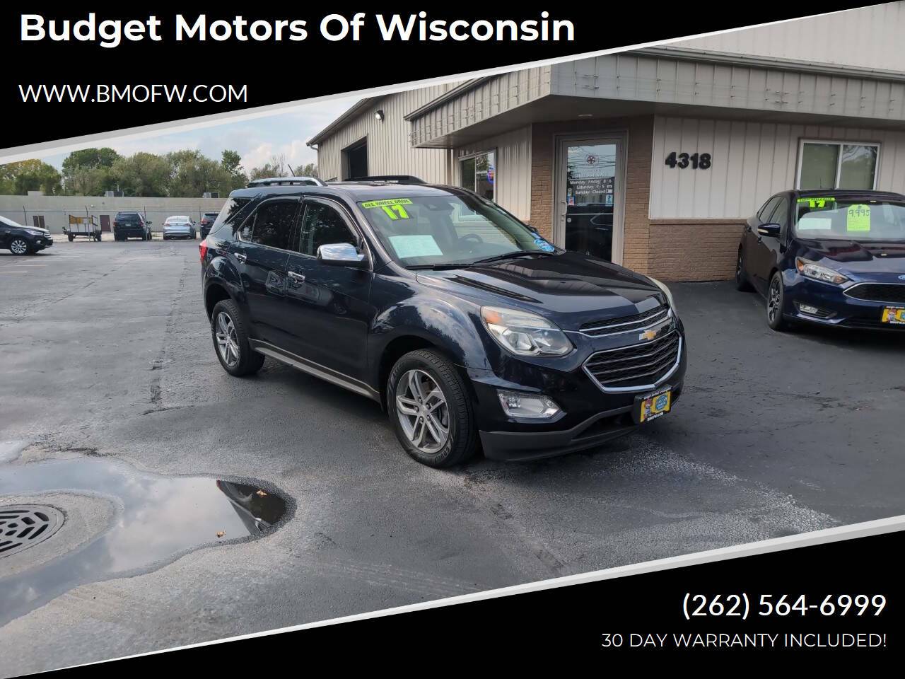 2017 Chevrolet Equinox Premier — SUV — 105,730 mi — Racine, WI