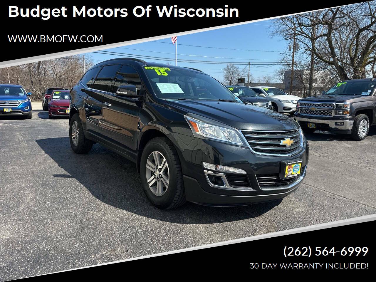 2015 Chevrolet Traverse LT — SUV — 144,284 mi — Racine, WI