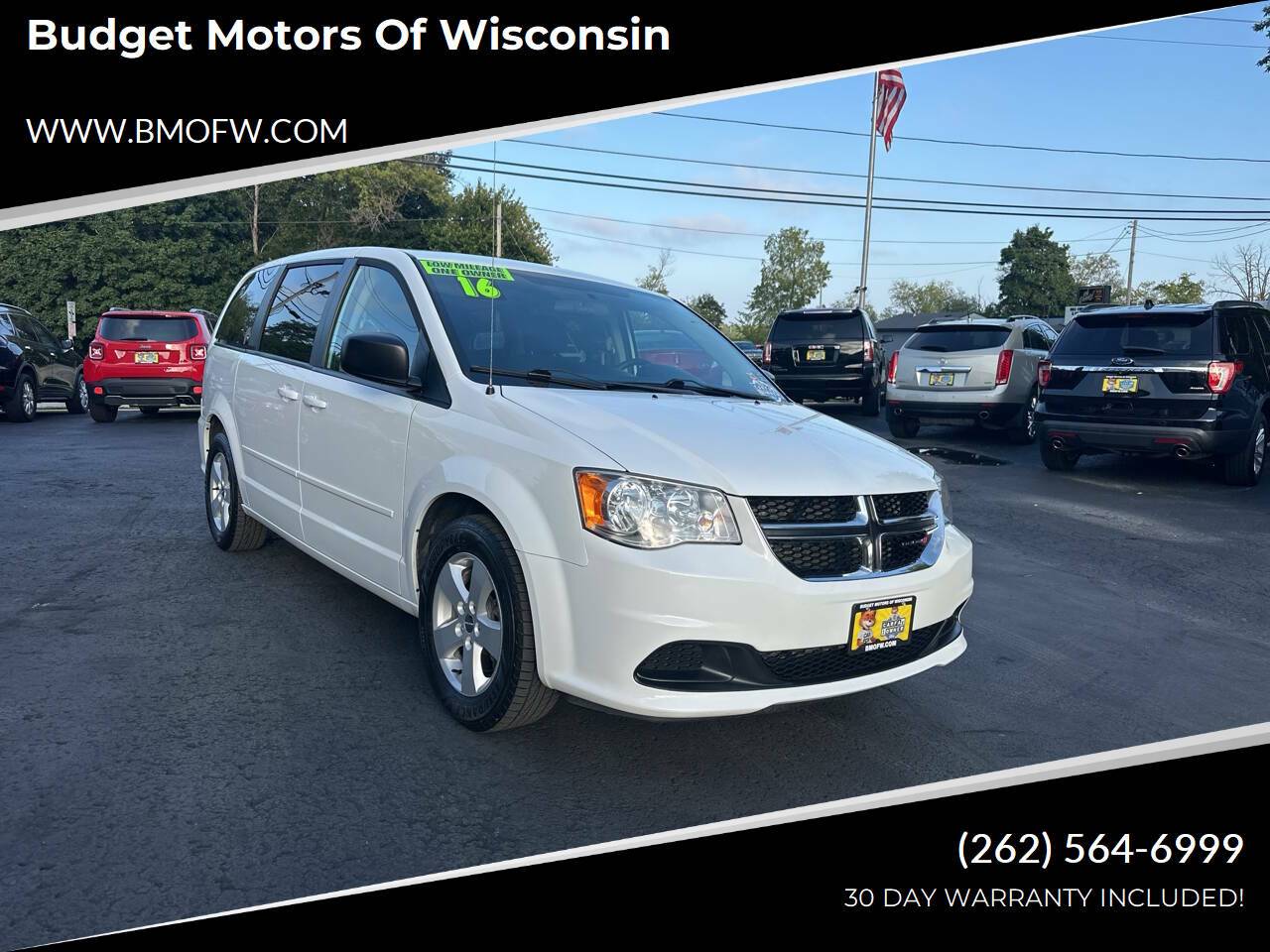 2016 Dodge Grand Caravan SE — Minivan — 79,175 mi — Racine, WI
