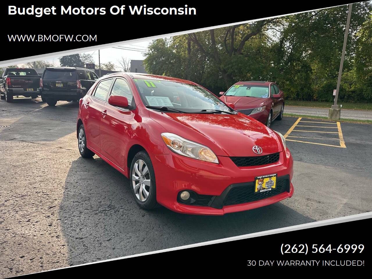 2011 Toyota Matrix Base — Wagon — 127,428 mi — Racine, WI