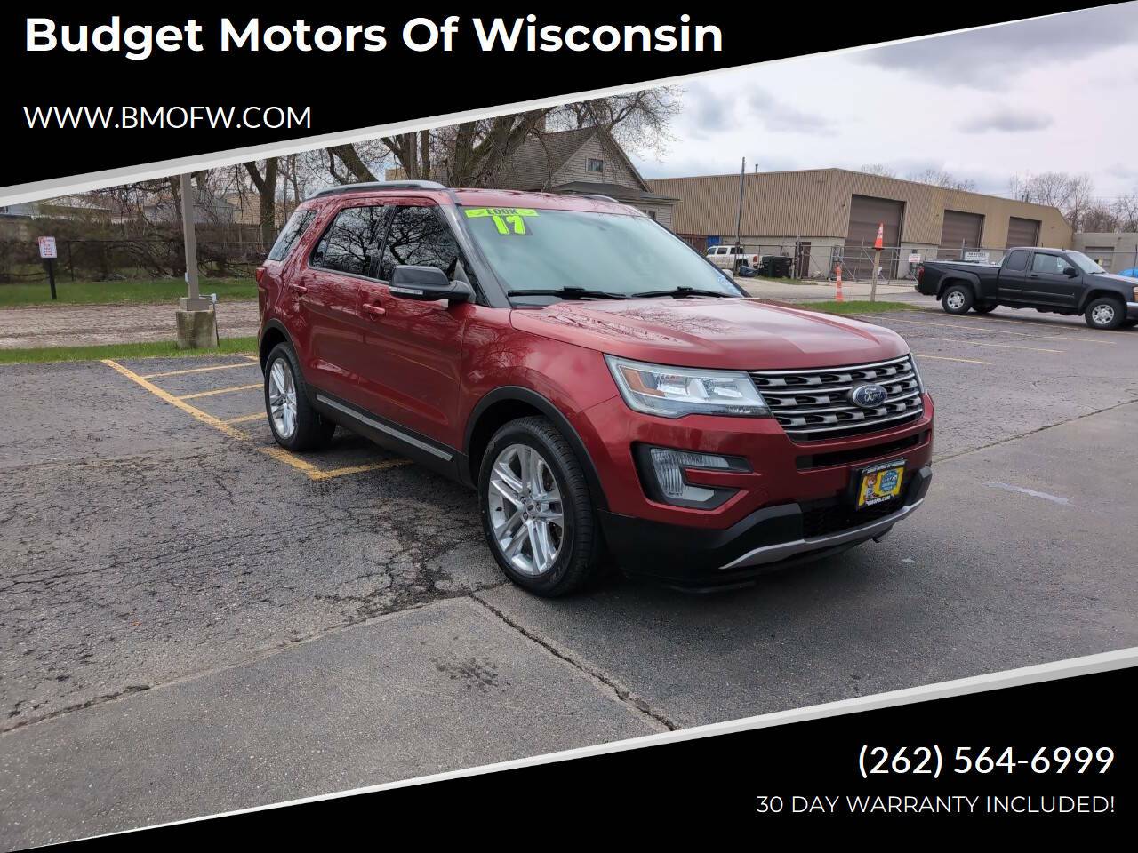 2017 Ford Explorer XLT — SUV — 103,373 mi — Racine, WI