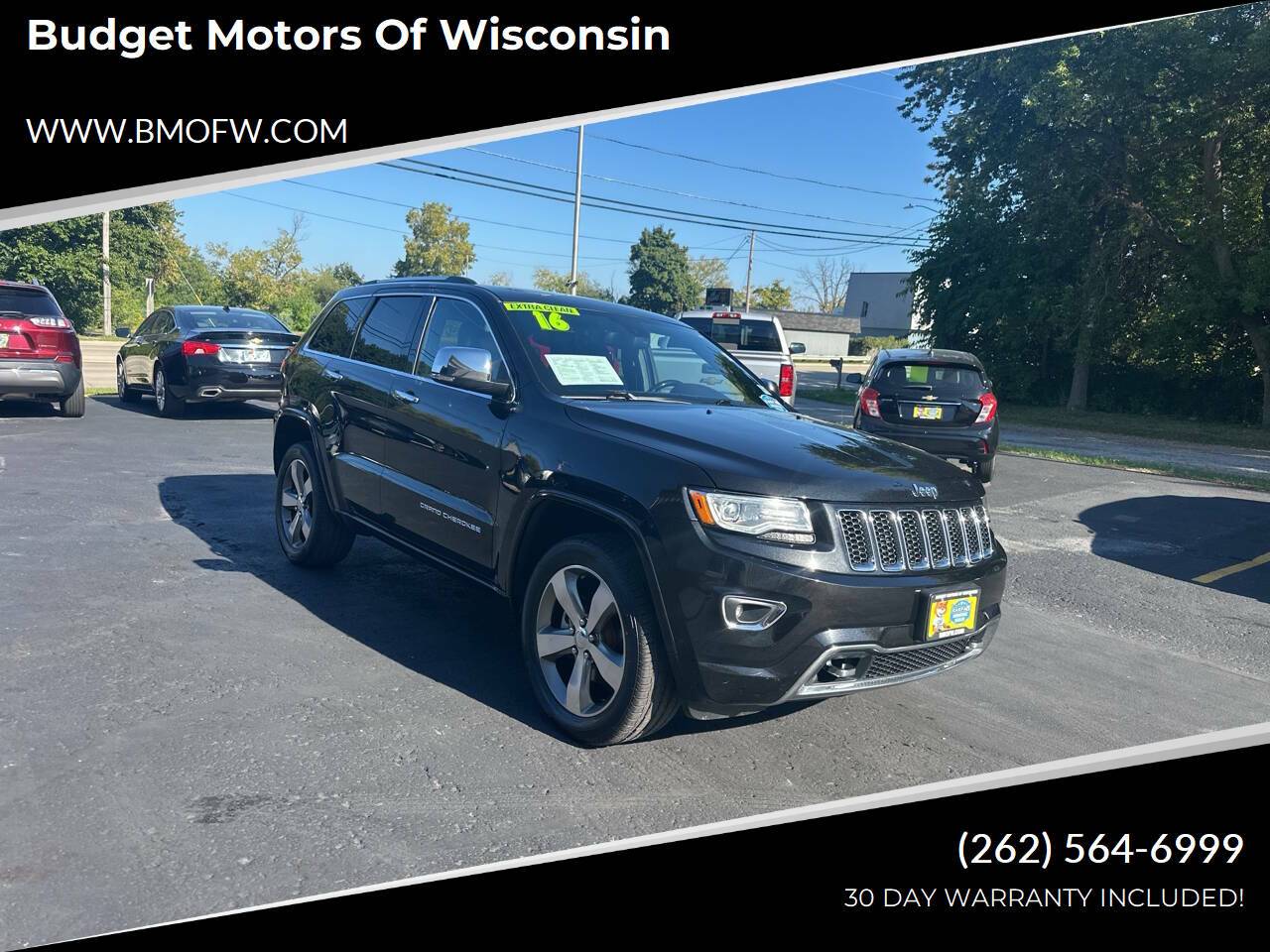 2016 Jeep Grand Cherokee Overland — SUV — 129,357 mi — Racine, WI