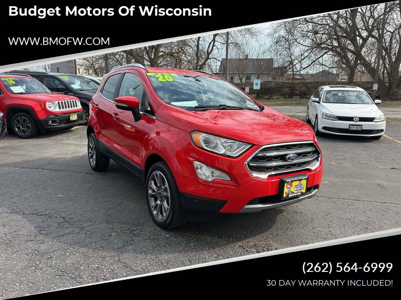2020 Ford EcoSport Titanium — SUV — 76,799 mi — Racine, WI