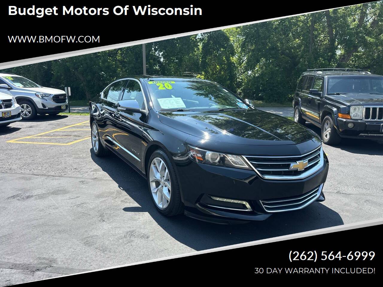 2020 Chevrolet Impala Premier — Sedan — 122,461 mi — Racine, WI