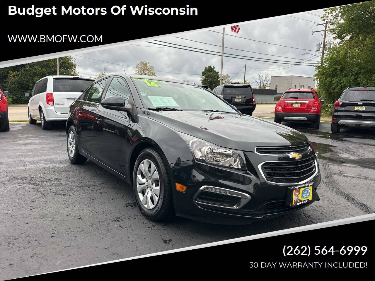 2016 Chevrolet Cruze Limited 1LT — Sedan — 63,992 mi — Racine, WI