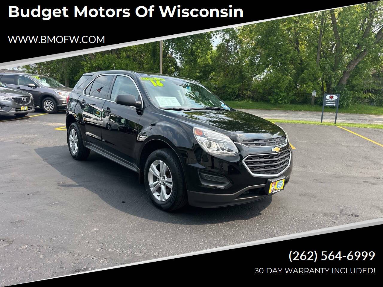2016 Chevrolet Equinox LS — SUV — 121,245 mi — Racine, WI