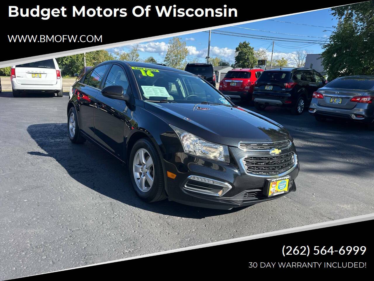 2016 Chevrolet Cruze Limited 1LT — Sedan — 107,193 mi — Racine, WI