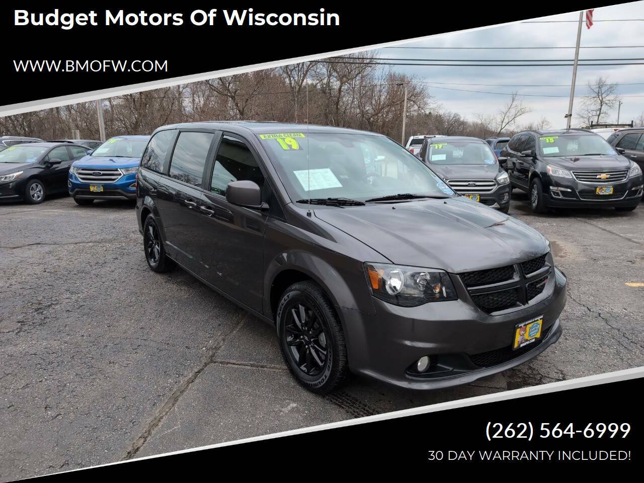 2019 Dodge Grand Caravan SE Plus — Minivan — 94,415 mi — Racine, WI