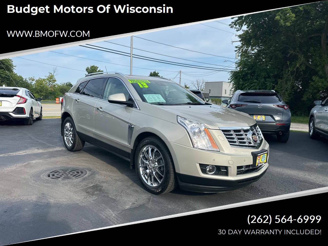 2013 Cadillac SRX Premium Collection — SUV — 70,467 mi — Racine, WI