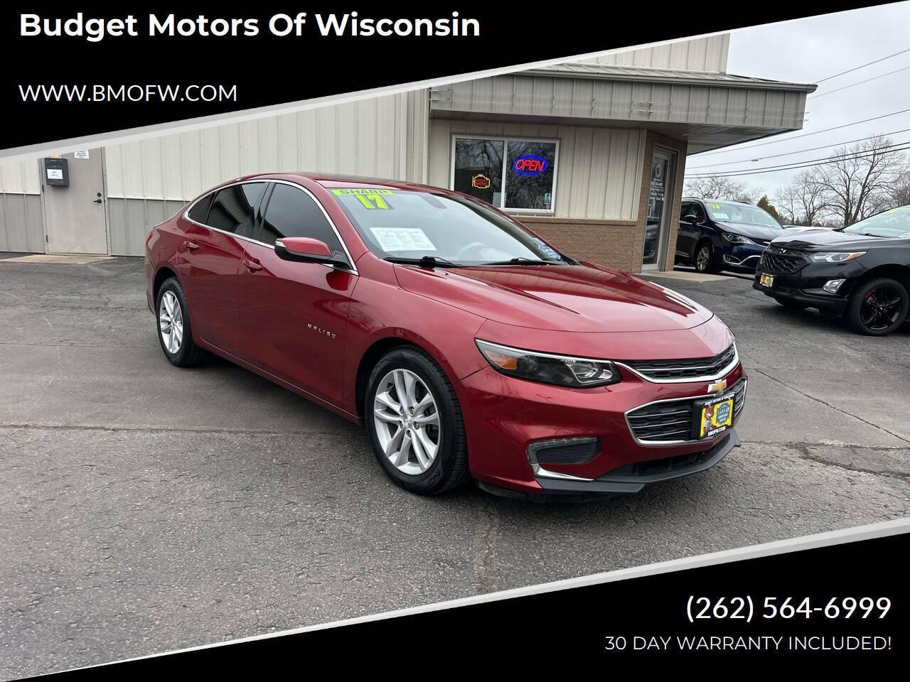 2017 Chevrolet Malibu LT — Sedan — 153,618 mi — Racine, WI
