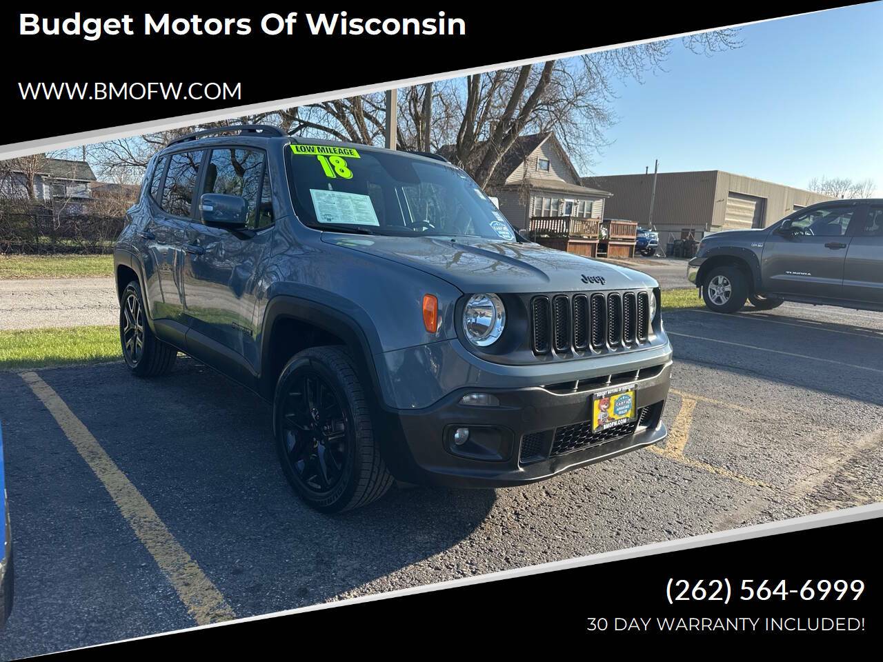 2018 Jeep Renegade Altitude — SUV — 83,536 mi — Racine, WI
